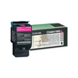 Lexmark C540A1MG Toner, Magenta Single Pack
